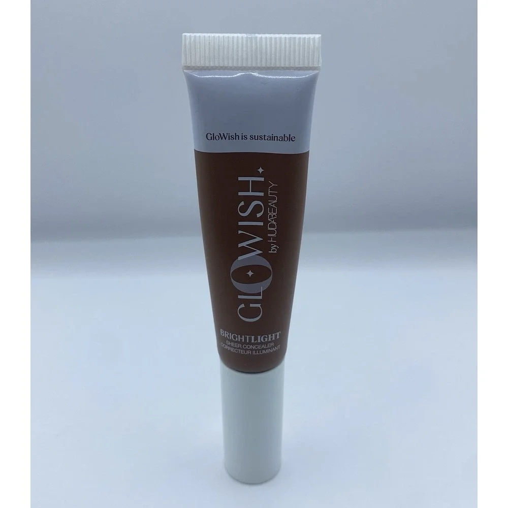 HUDA BEAUTY GLOWISH Bright Light Sheer Concealer 11 Deep 0.35oz NWOB